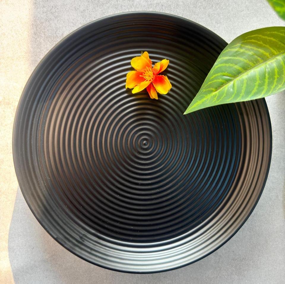 Melamine Dinner Plates Set of 6 Small Snack Plates
