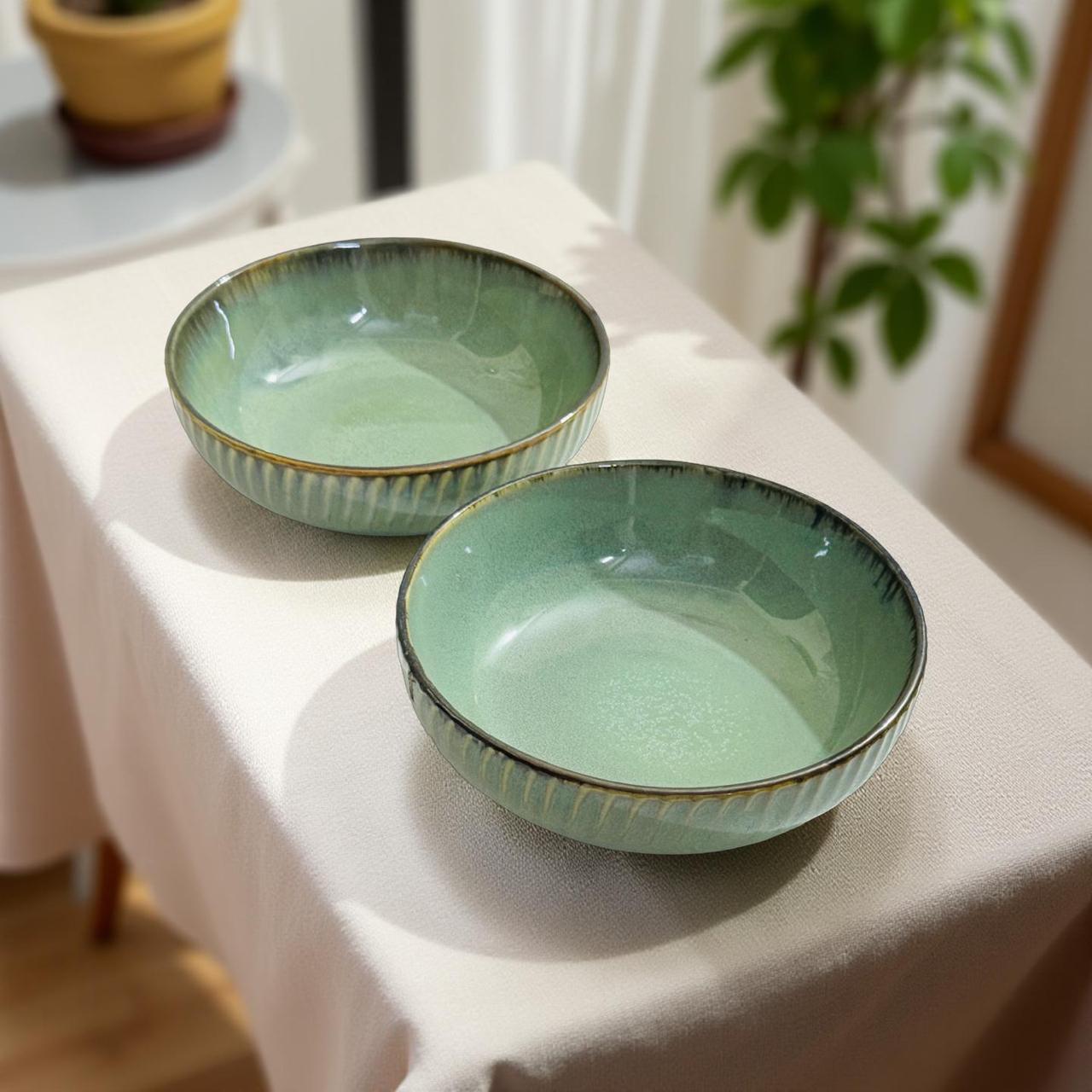 Aesthetic Ceramic Serving Bowls – Minimal, Chic & Insta-Worthy