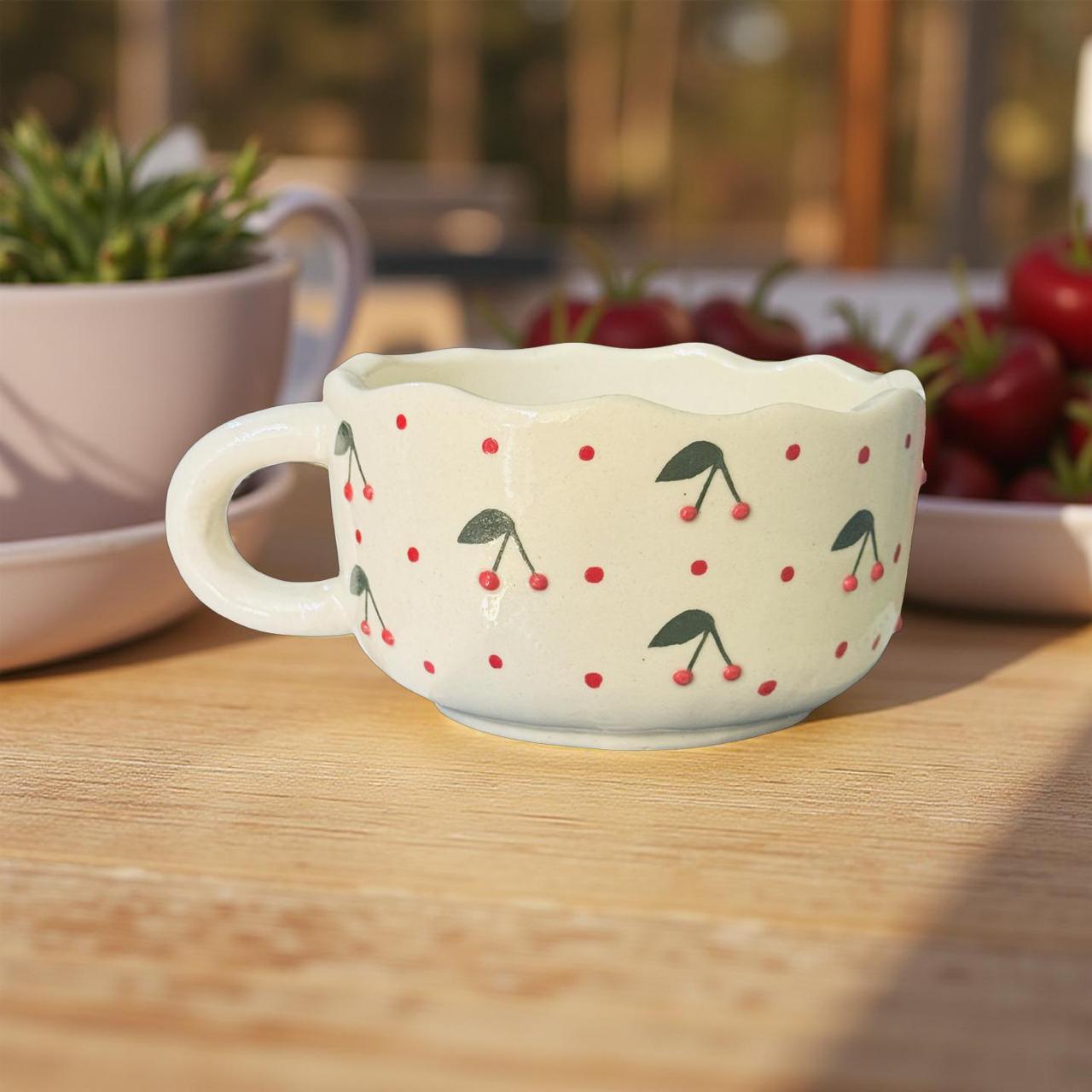 Sippin' Pretty – Aesthetic Ceramic Mug
