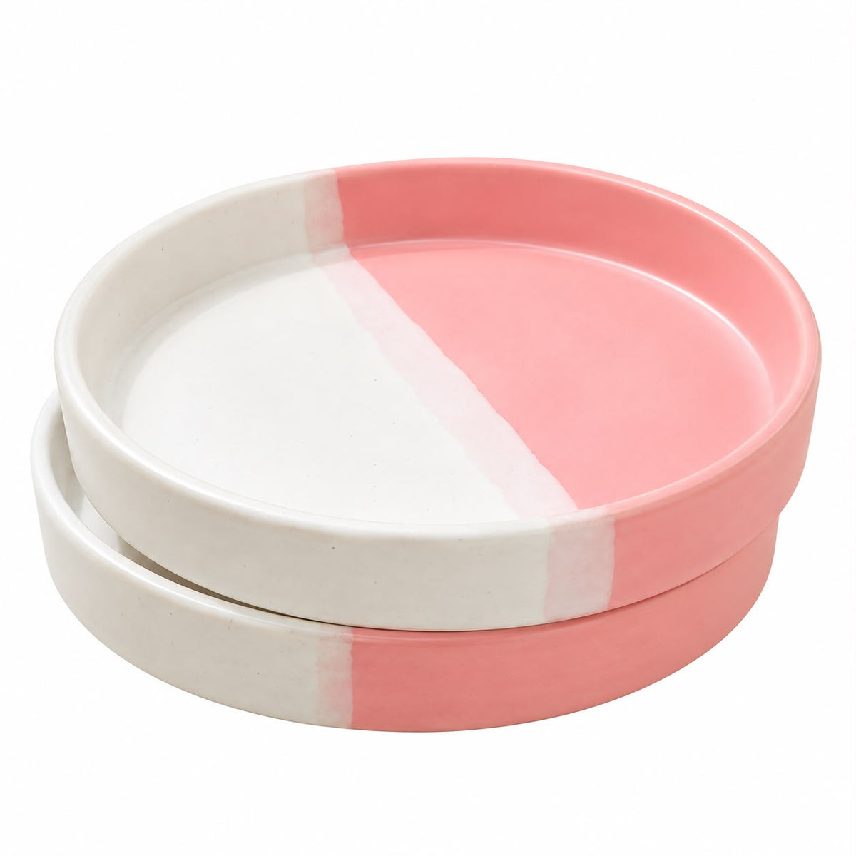 8 inch ceramic plate for pastries fruits snacks and desserts