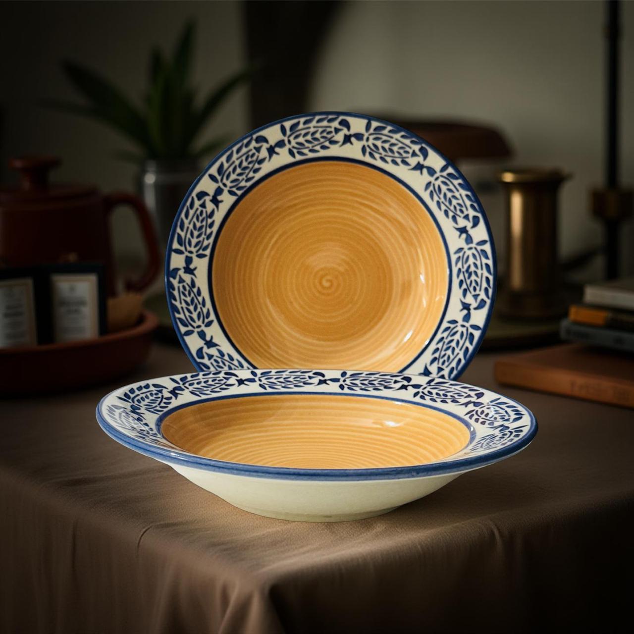 Flavor & Flair: Ceramic Pasta Plates Made to Impress