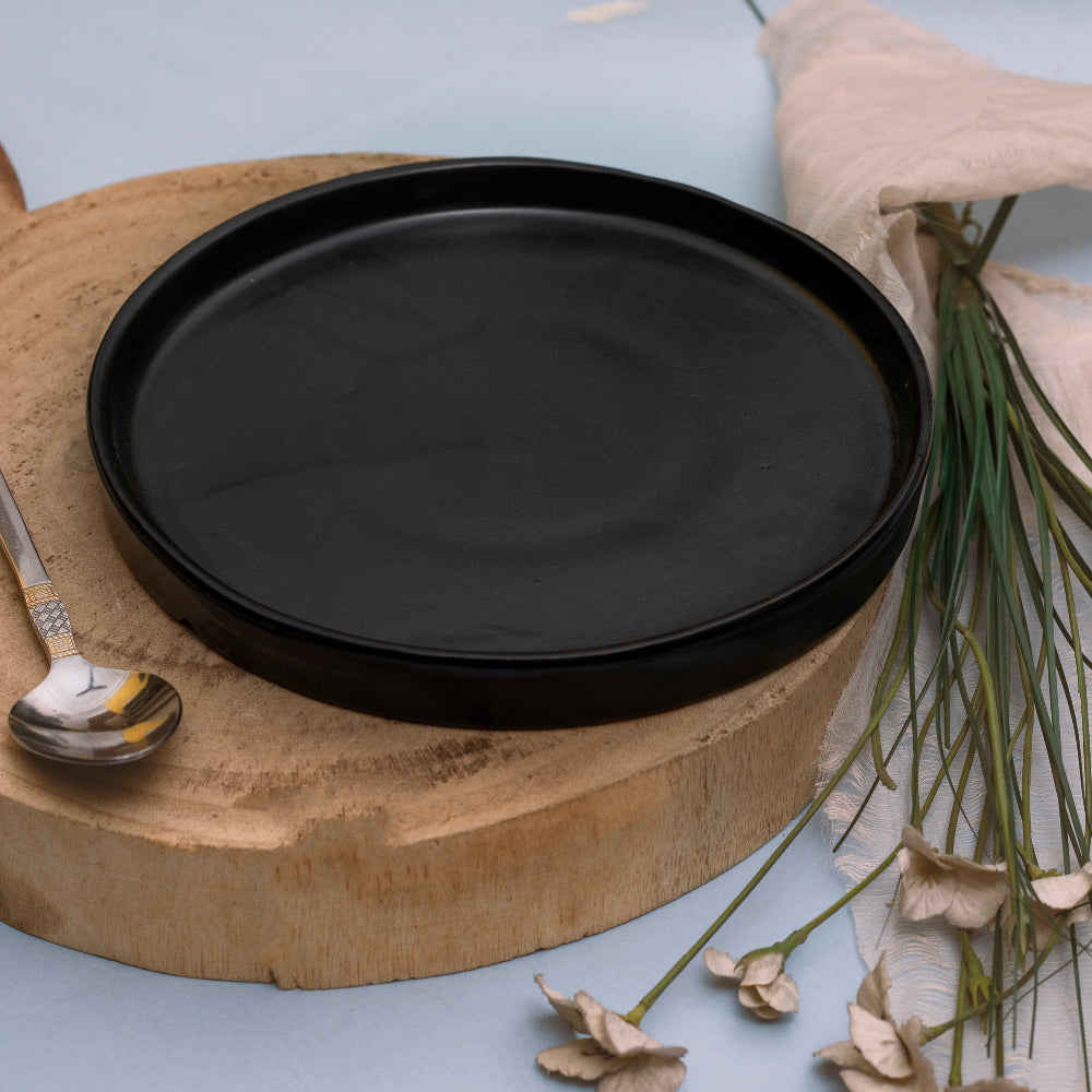 Modern Matte Ceramic Flat Plates