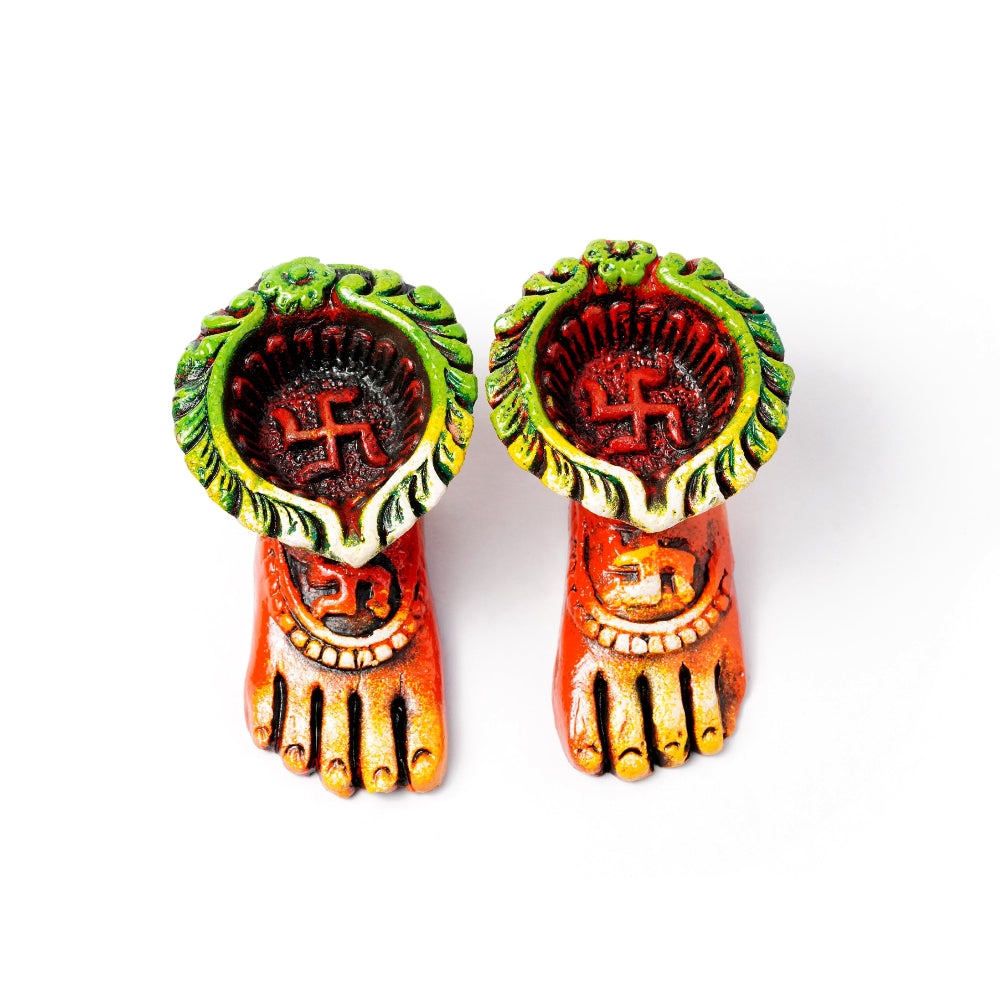 Traditional Indian Clay Lamps