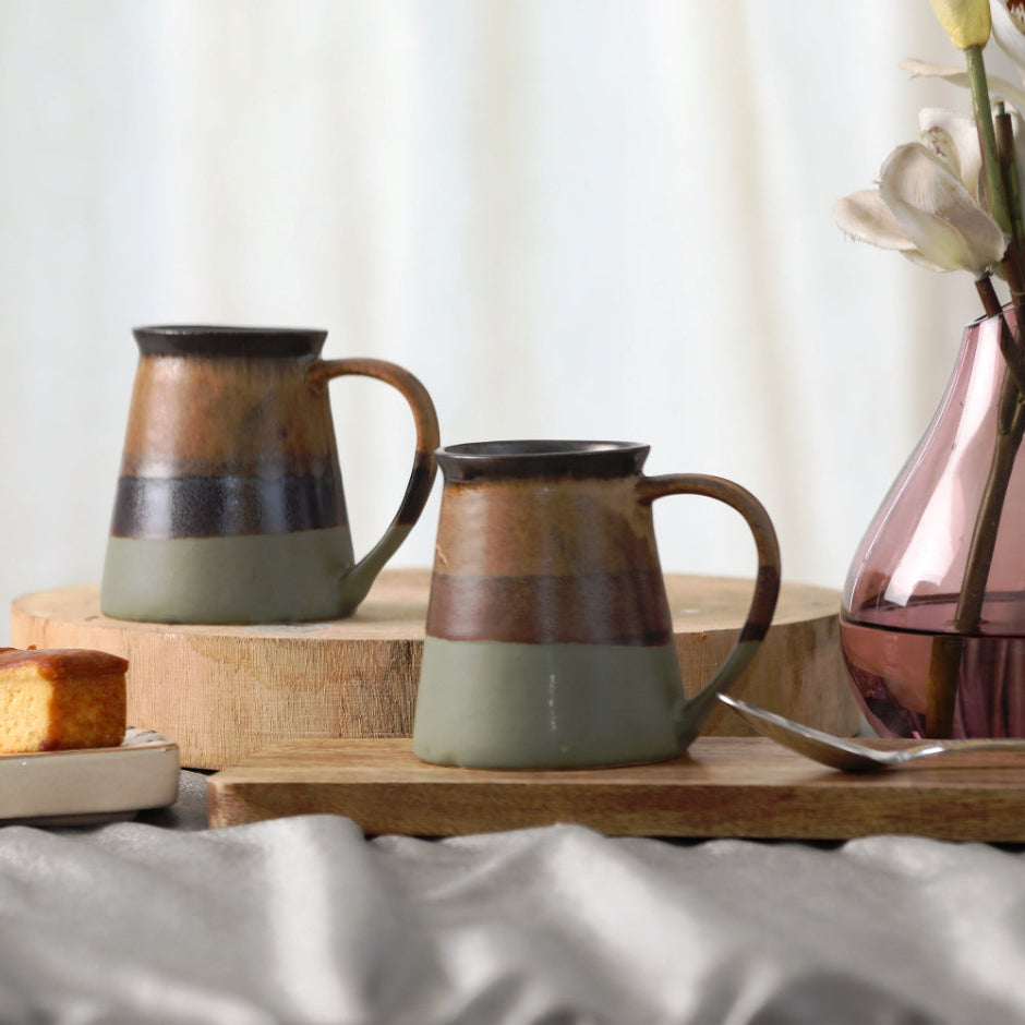 handmade ceramic milk mugs for kitchen