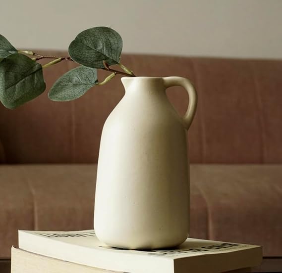 Ceramic Vase for Living Room Flower Pot for Indoor Plants