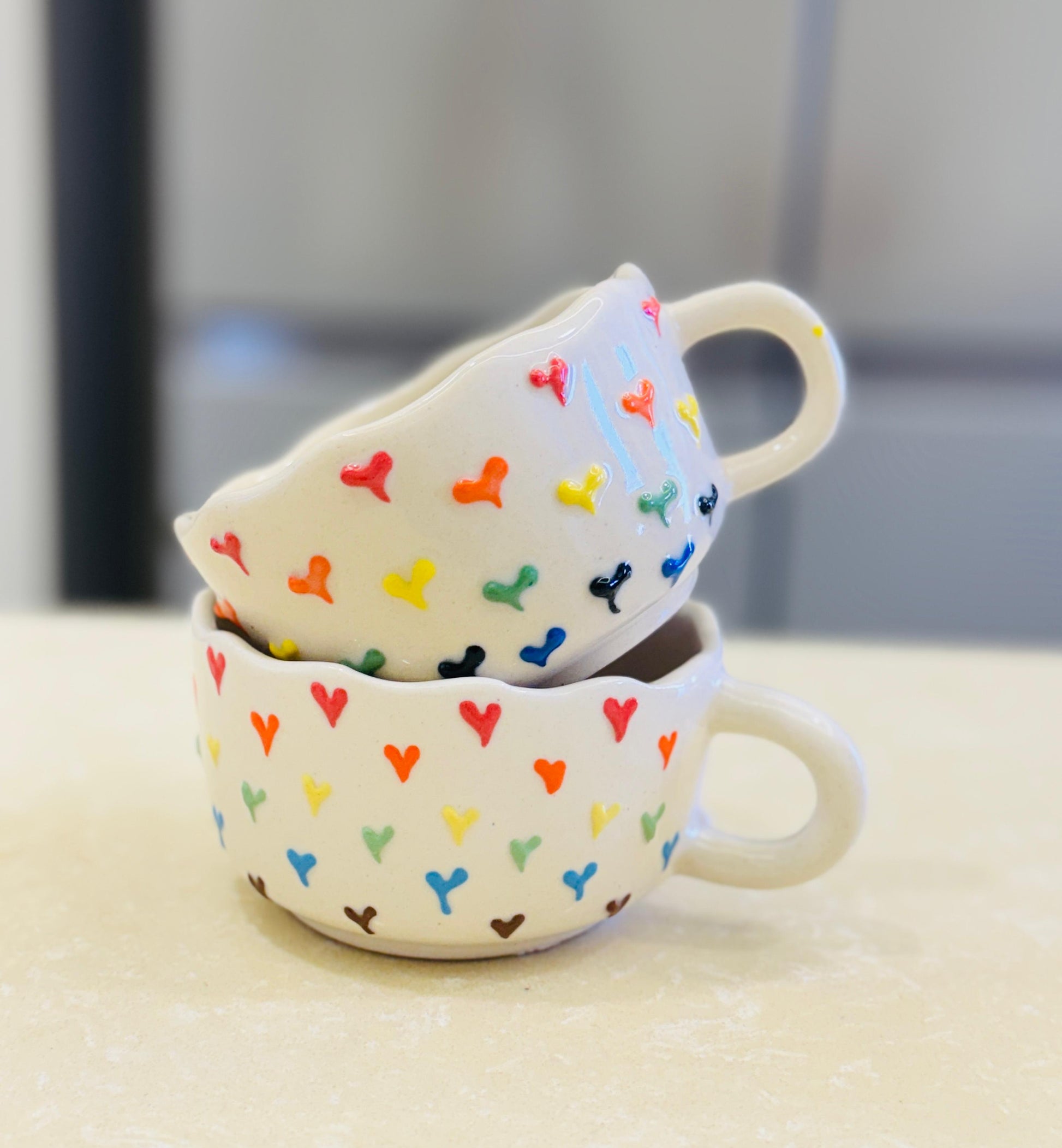 Large ceramic mugs for coffee lovers