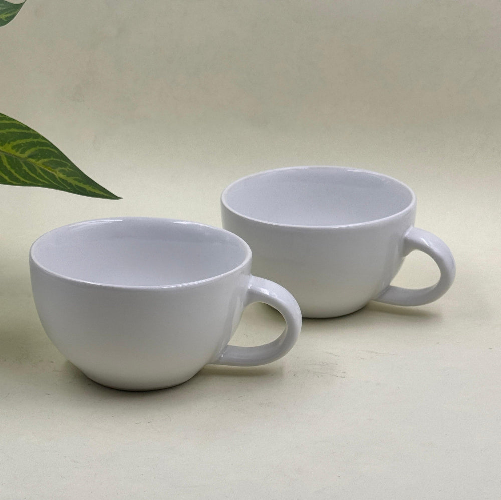 Personalized ceramic coffee cup
