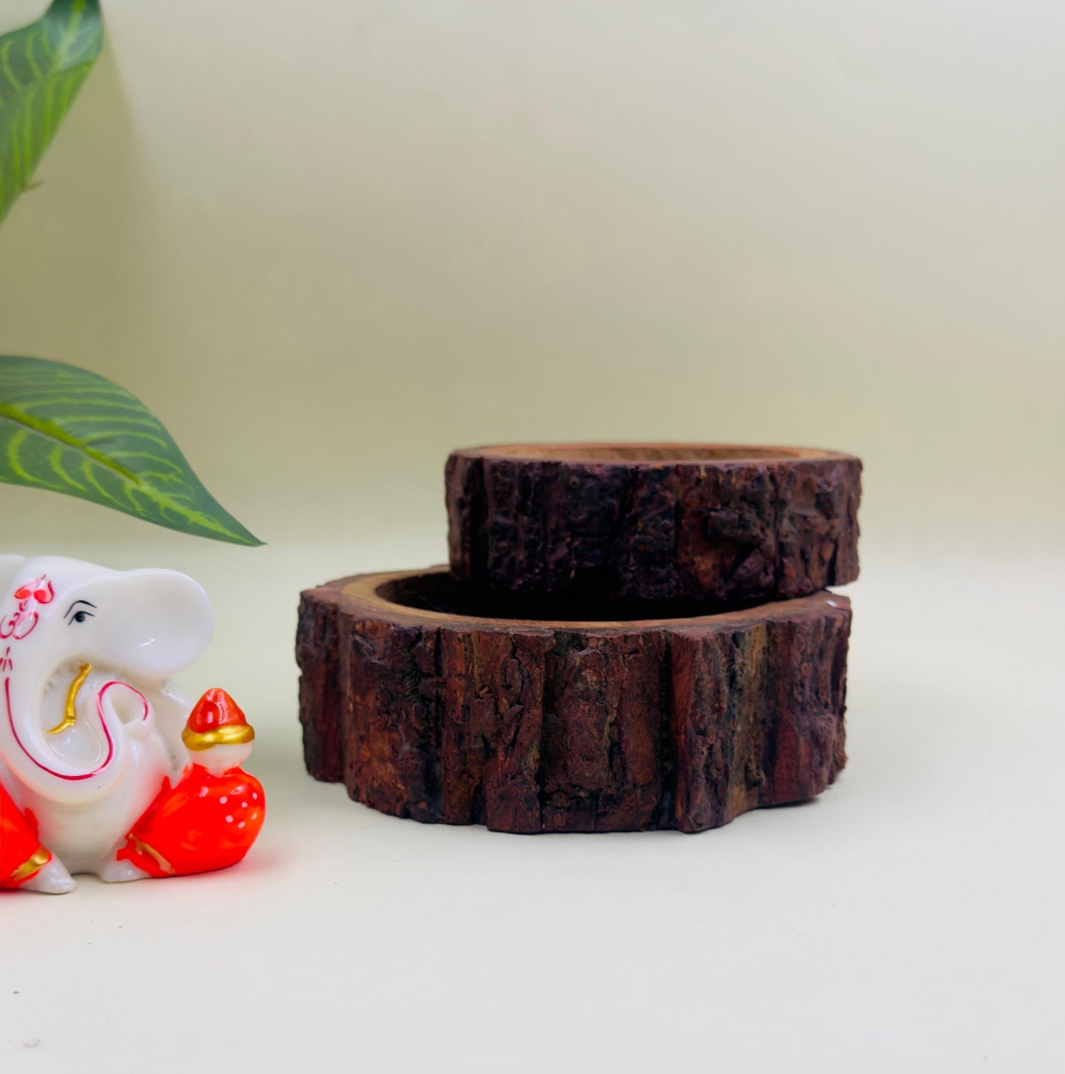 Handcrafted wooden bowls
