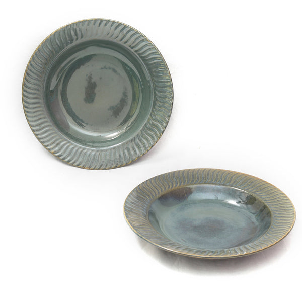 Dishwasher Safe Ceramic Pasta Plates Set