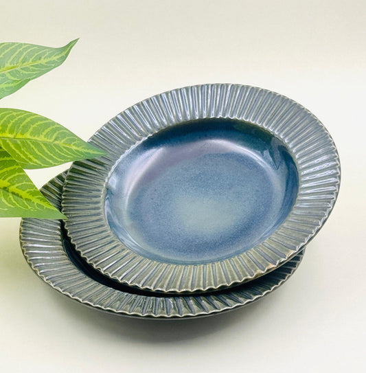 Premium Ceramic Pasta Plate Set for Home Use
