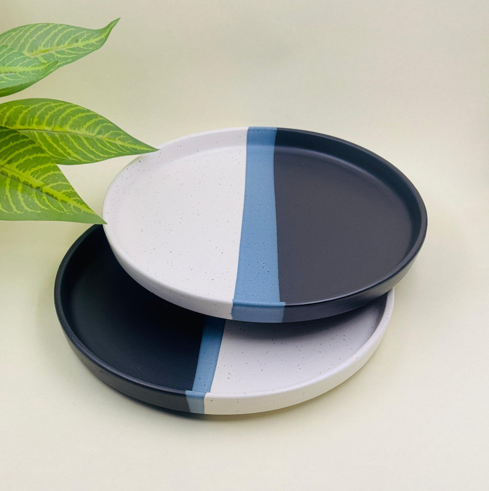 Best 10-inch ceramic flat plates for dinnerware collections