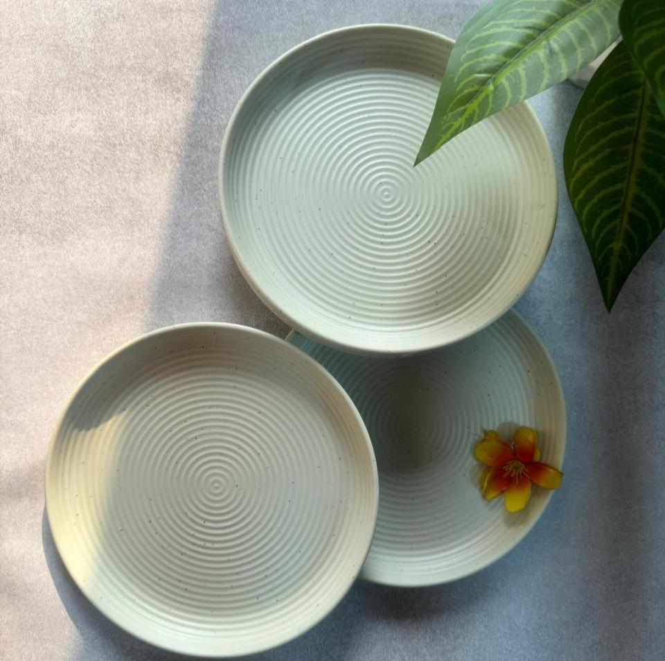 Melamine Quarter Plates Set of 6
