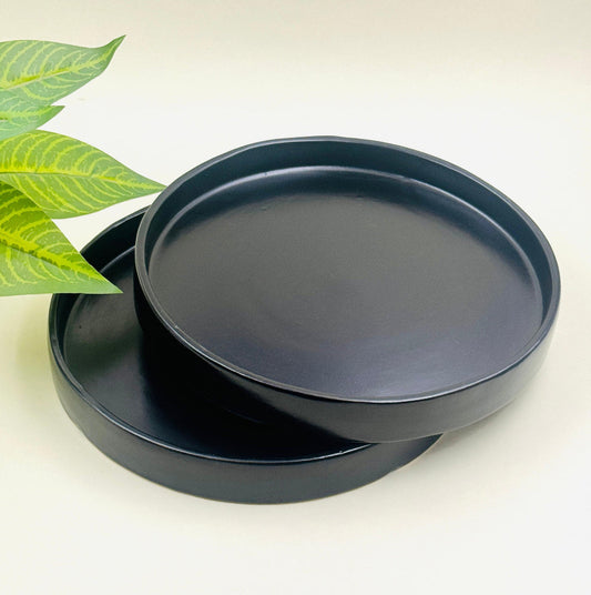 Modern Matte Ceramic Flat Plates