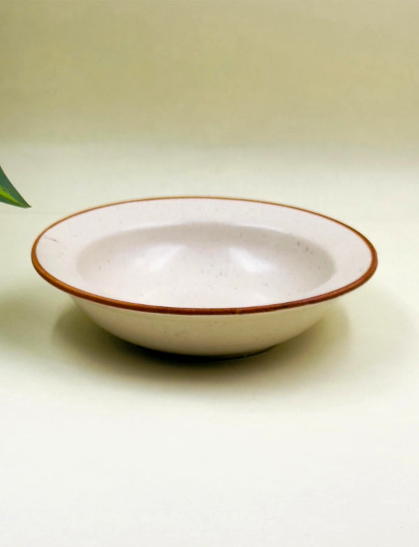 Ceramic Pasta Bowls Set of 2 (7 Inch)