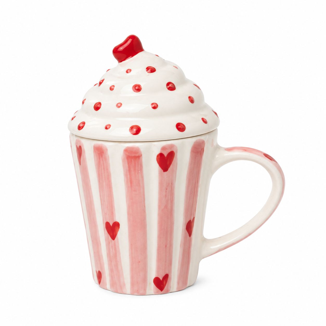 Aesthetic ceramic mug gift set with cute packaging for girls and teens