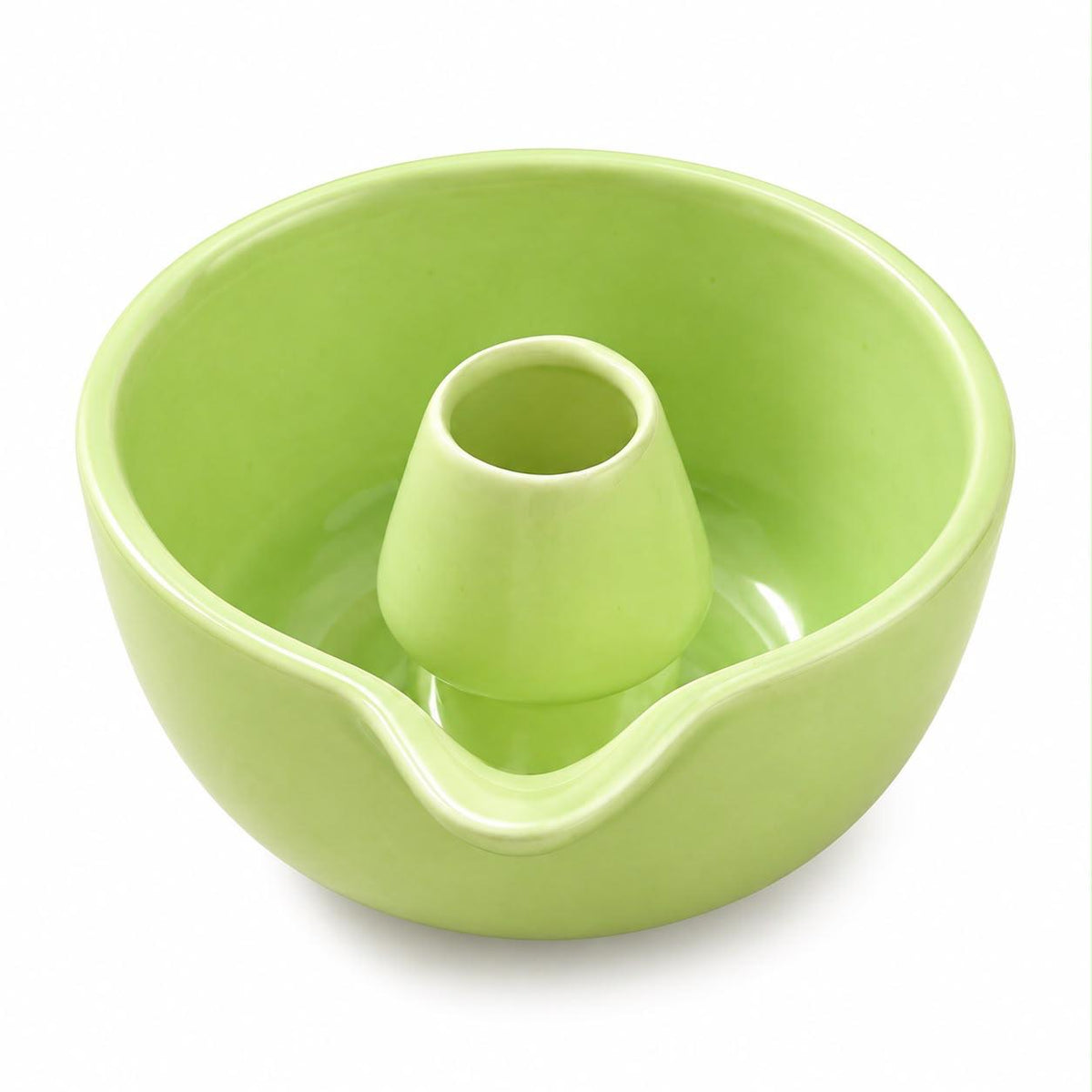 Matcha bowl for homemade latte and iced matcha preparation