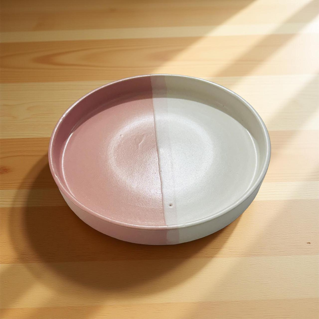 Boho Ceramic Flat Plates – Artistic Expressions