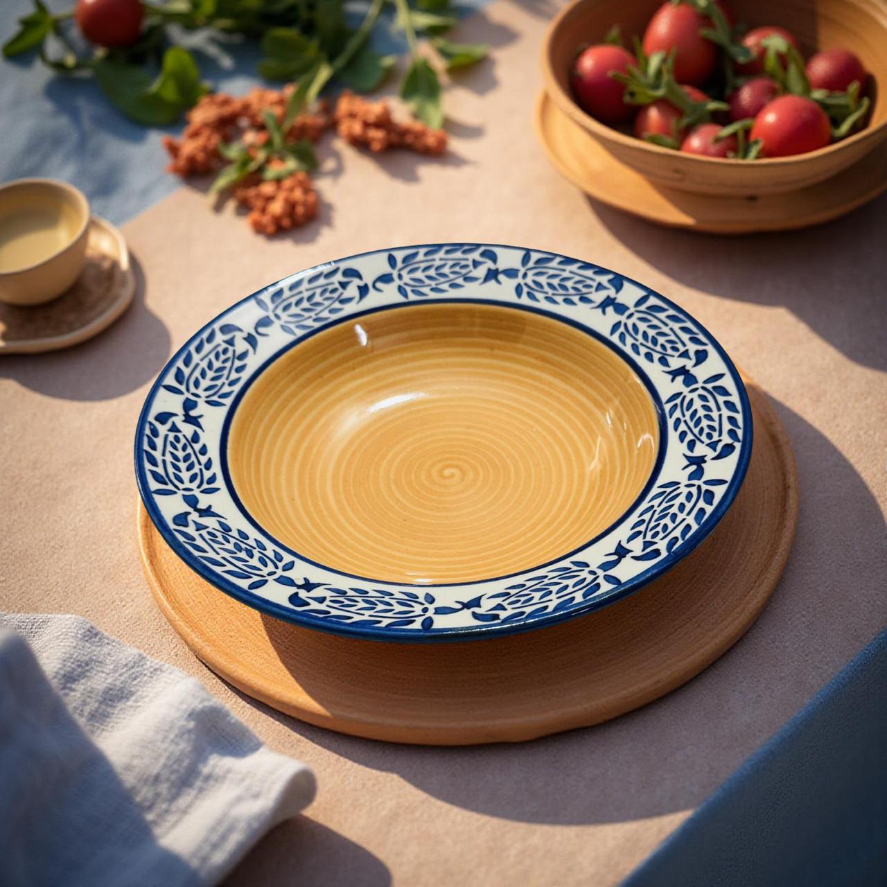 Flavor & Flair: Ceramic Pasta Plates Made to Impress