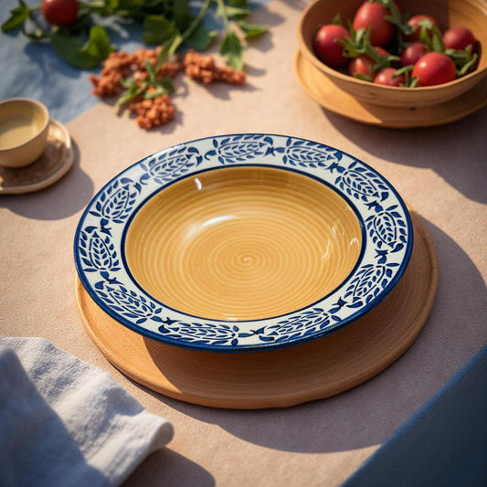 Flavor & Flair: Ceramic Pasta Plates Made to Impress