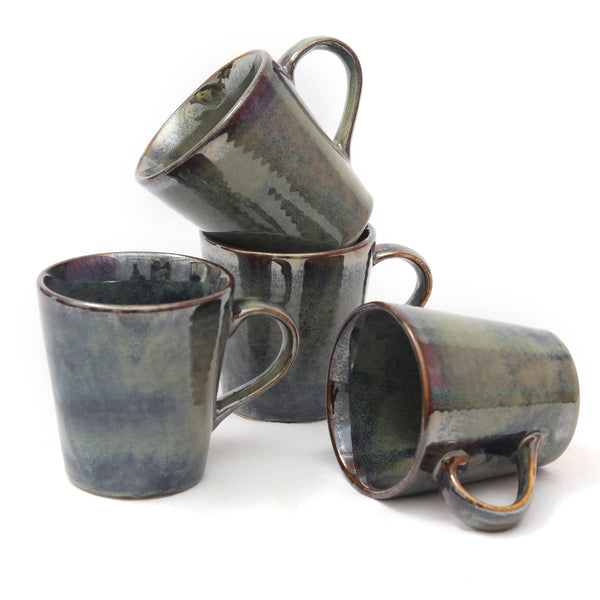 Ceramic Coffee Mugs 250 ml Set of 4