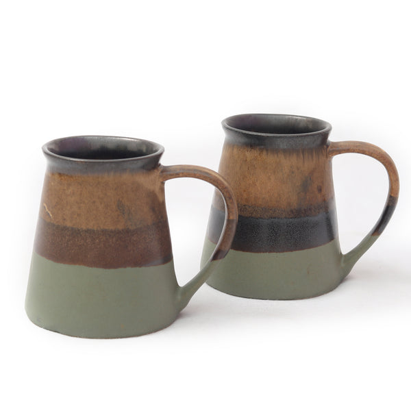 Ceramic Coffee Mugs 300 ml Set of 2