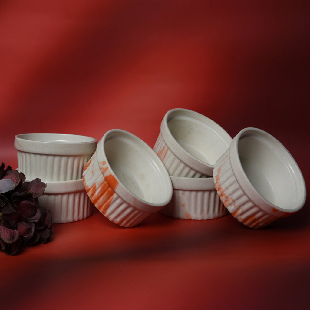 Ceramic Ramekin Bowls Baking Cups